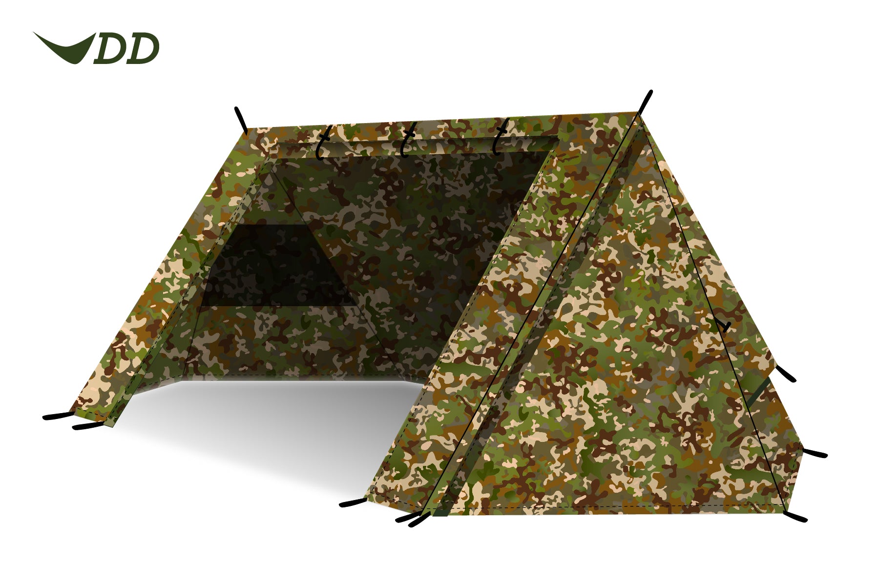 DD A Frame Tent Multicam