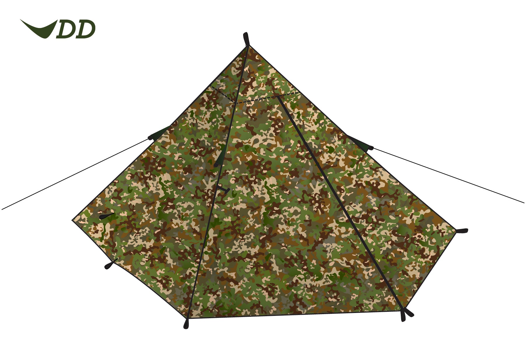 DD Pyramid Tent Multicam